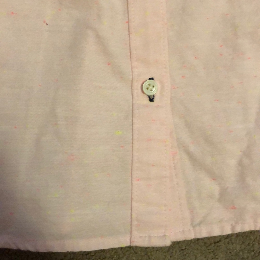 ❤️LAST CHANCE❤️Light pink button down - Picture 4 of 5
